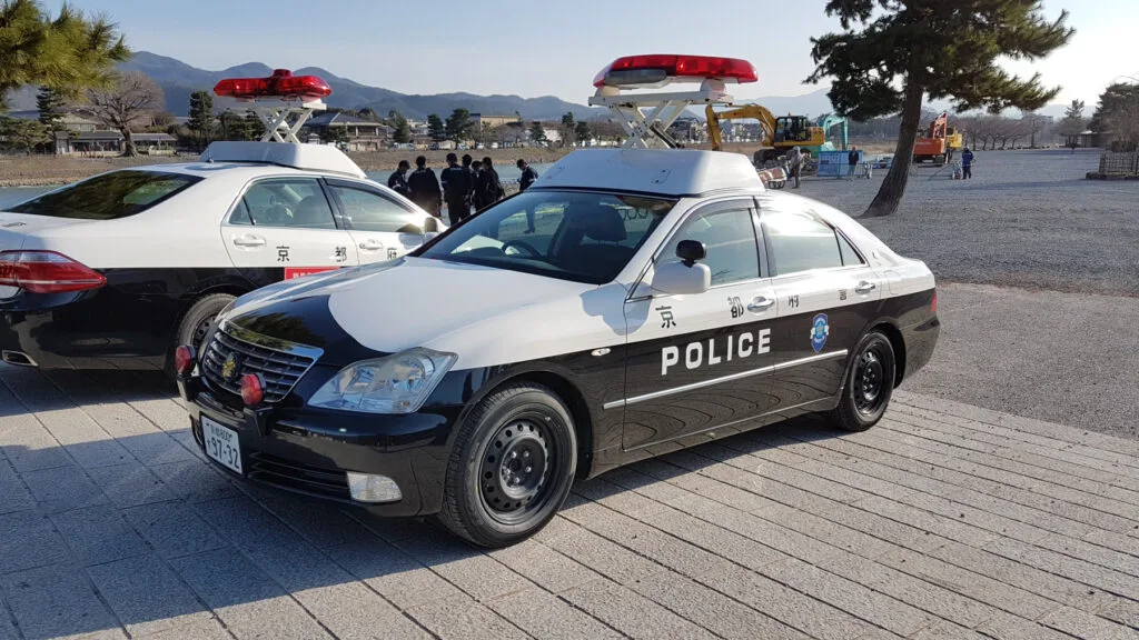 COCHE POLICIA JAPONES