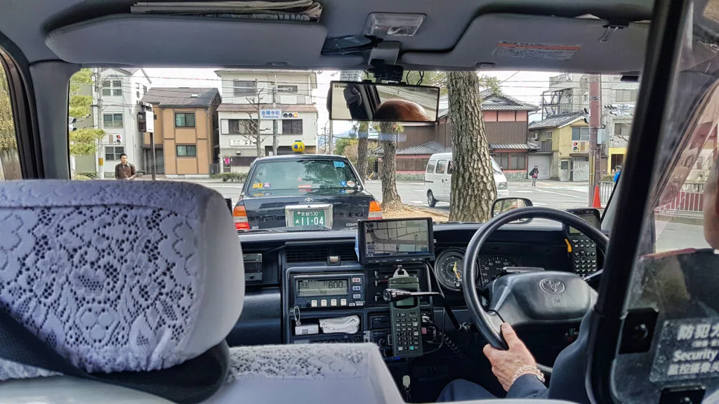 INTERIOR TAXI JAPON